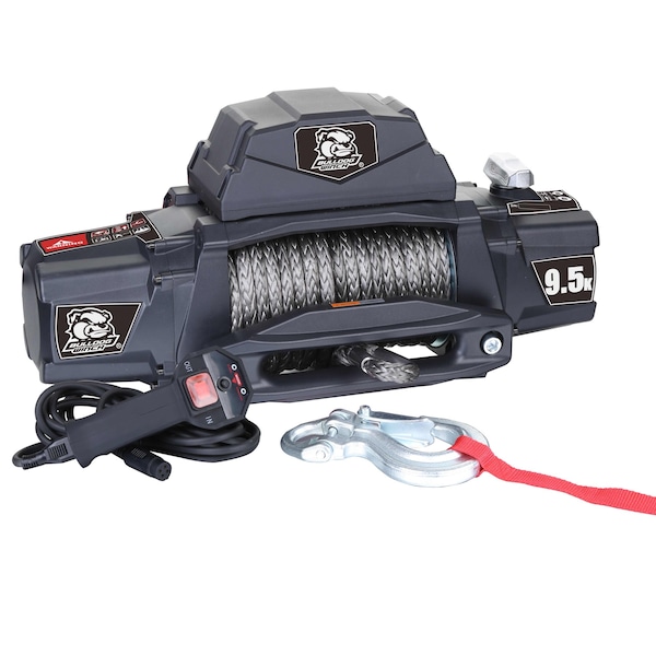 Bulldog Winch 9.5k Standard Series wire rope 10065 Zoro